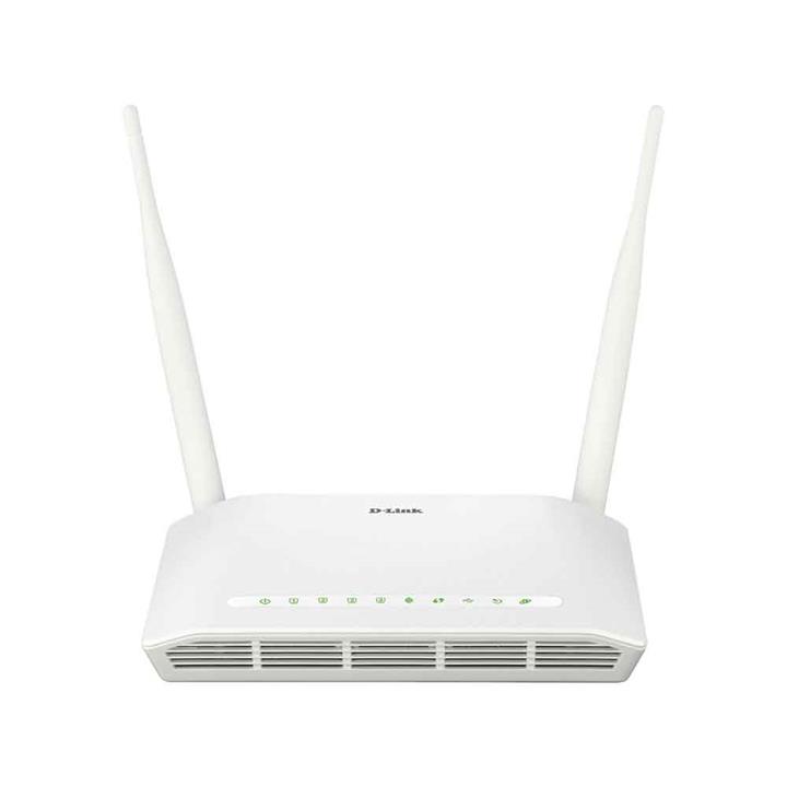 مودم-روتر بی‌سیم +ADSL2 دی-لینک مدل DSL-2750U New D-Link DSL-2750U New N300 ADSL2+ Wireless Router